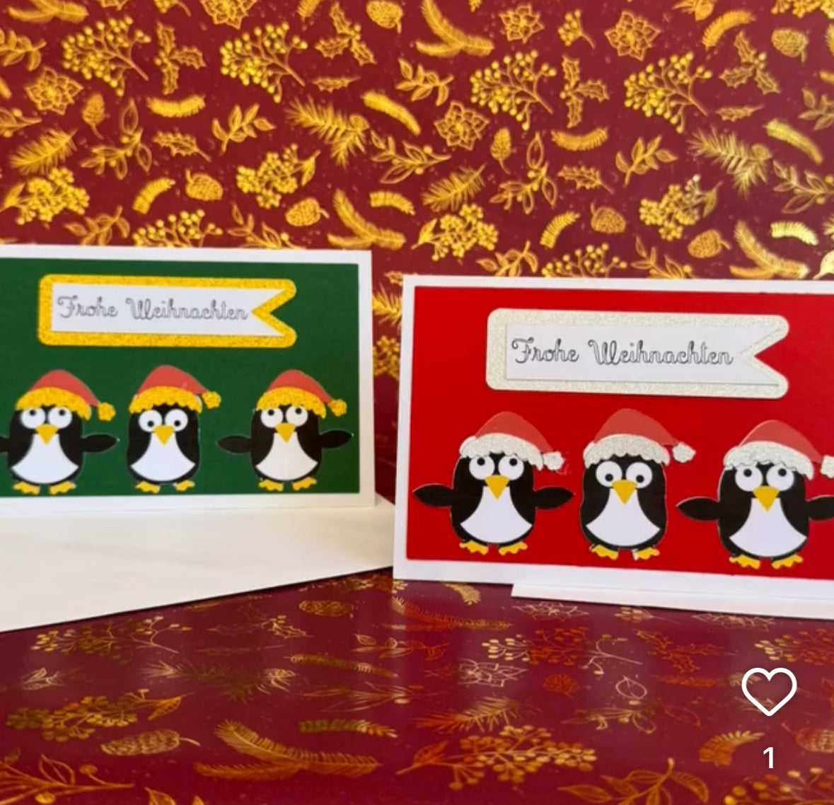 Pinguinbande – Weihnachtlich, frech & handgemacht