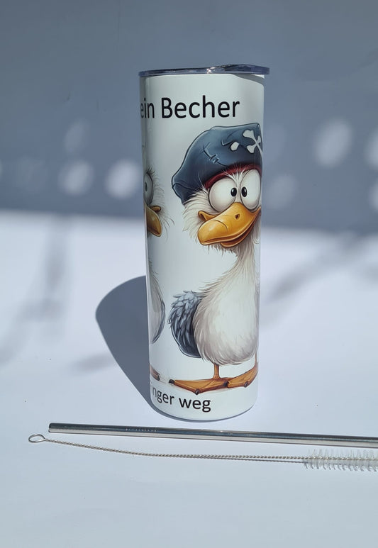 Thermobecher Piratenmöwen  – 600 ml Abenteuer to go