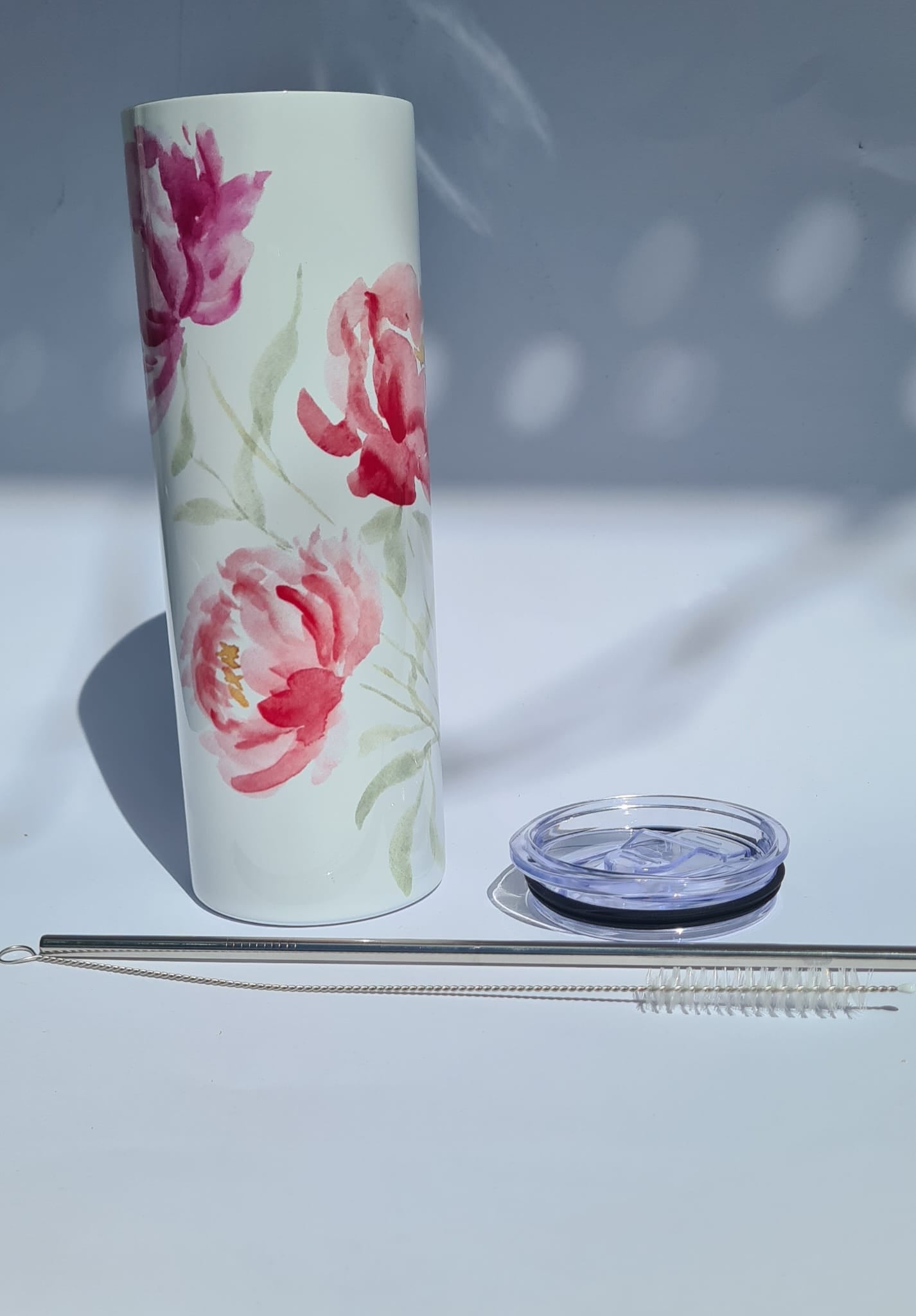 Blüten Thermobecher – 600 ml Genuss to go