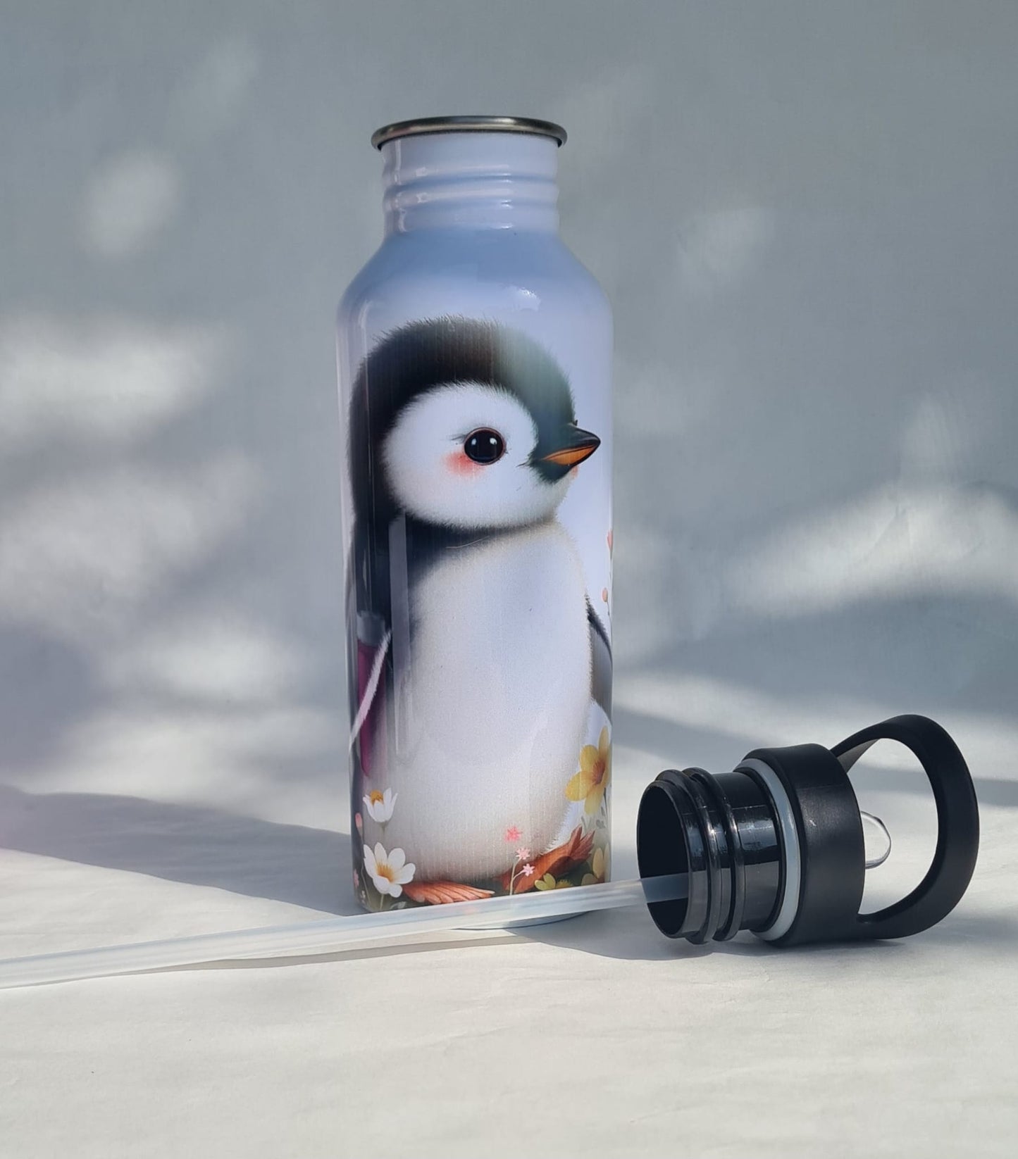 Lunchbox & Trinkflasche – „Pinguin“ | Set oder einzeln erhältlich