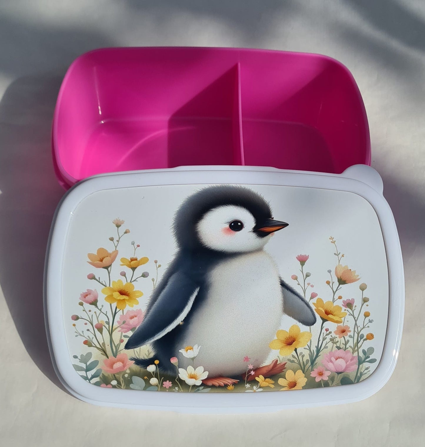 Lunchbox & Trinkflasche – „Pinguin“ | Set oder einzeln erhältlich