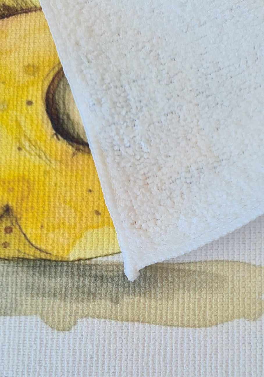Mikrofaser-Tuch "Fisch" – 30 x 30 cm