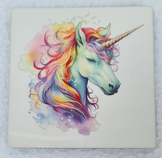 Untersetzer-Set „Einhorn“ – 6 Stück