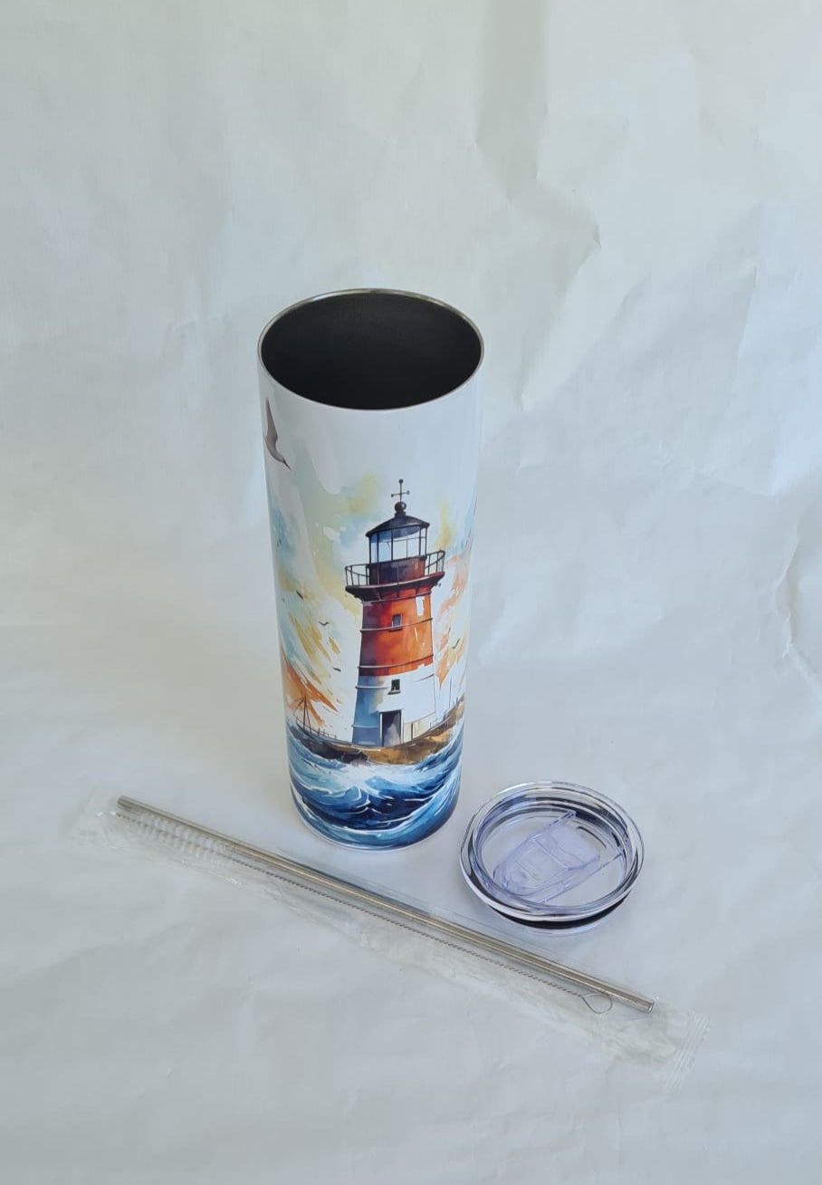 Leuchtturm Thermobecher – 600 ml Genuss to go