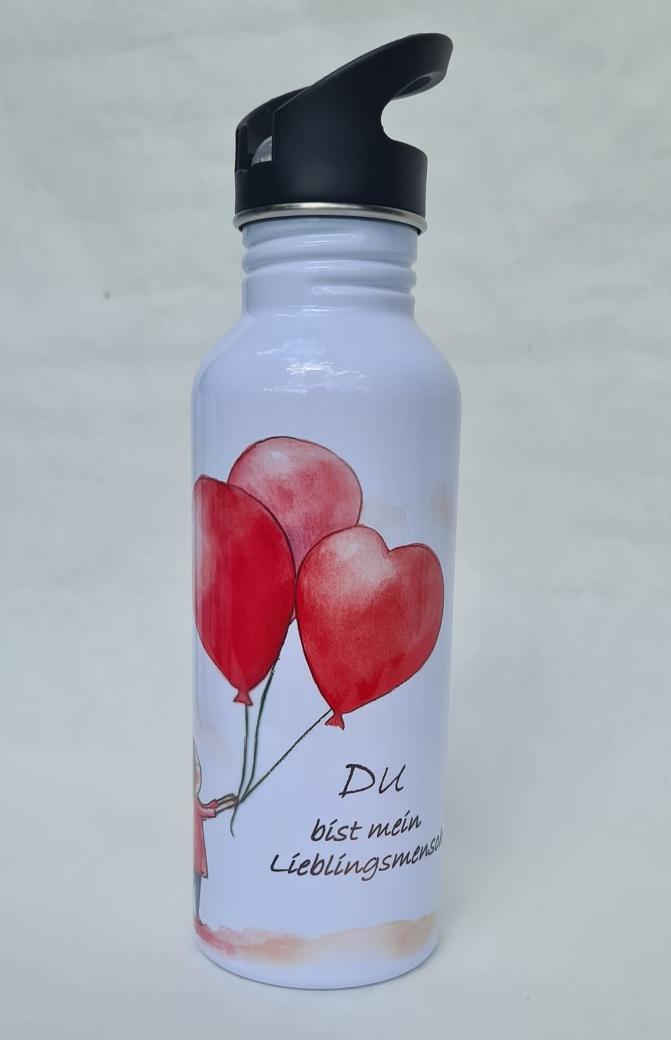Kindertrinkflasche Mädchen – 500 ml Schule,Sport und Ausflüge