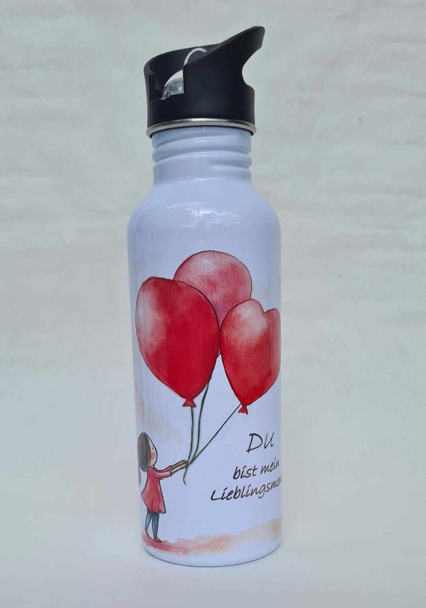 Kindertrinkflasche Mädchen – 500 ml Schule,Sport und Ausflüge