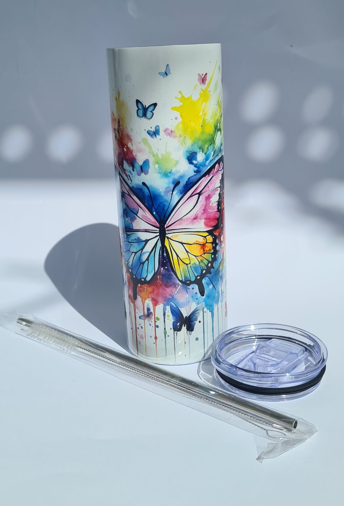 Schmetterling Thermobecher – 600 ml Genuss to go