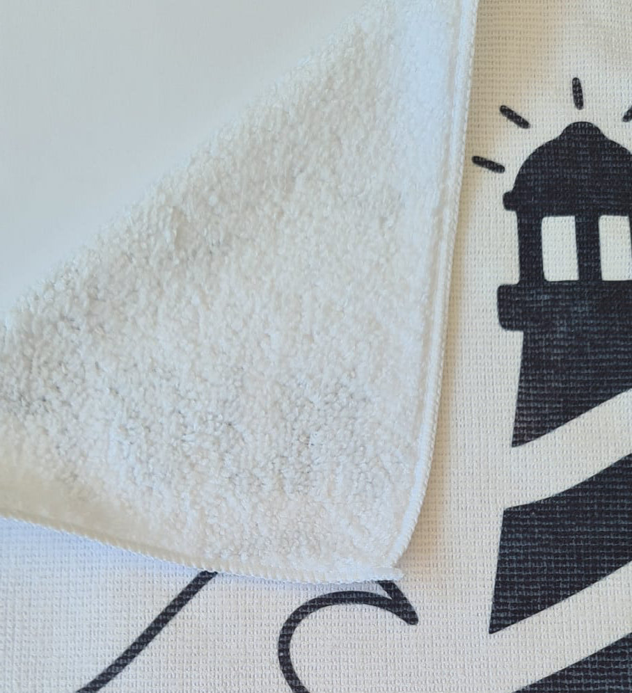 Mikrofaser-Tuch "Moin" – 30 x 30 cm