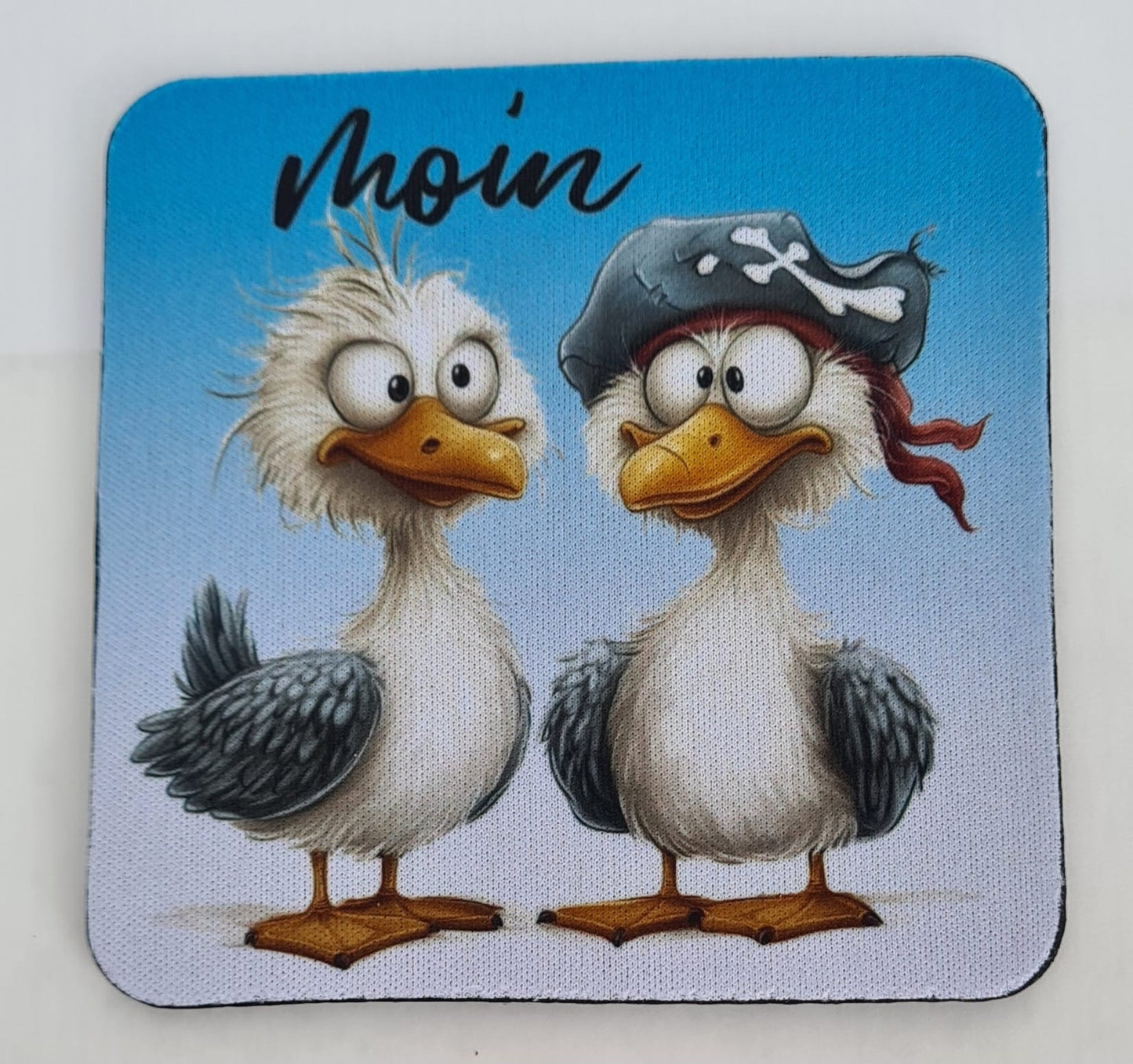 Untersetzer-Set „Moin Möwen“ – 6 Stück