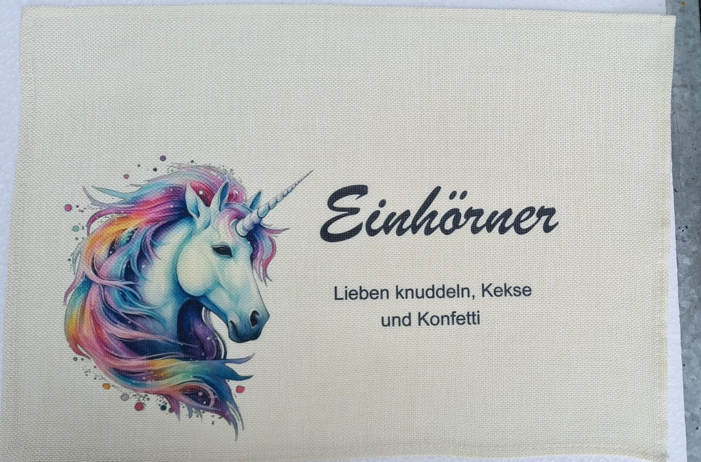 Platzset-Set „Einhorn“ – 6 Stück