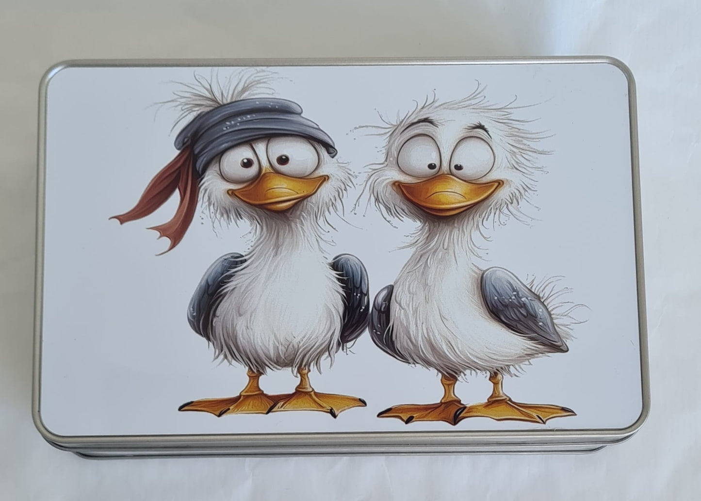 Möwendose- Aufbewahrung oder zum Verschenken