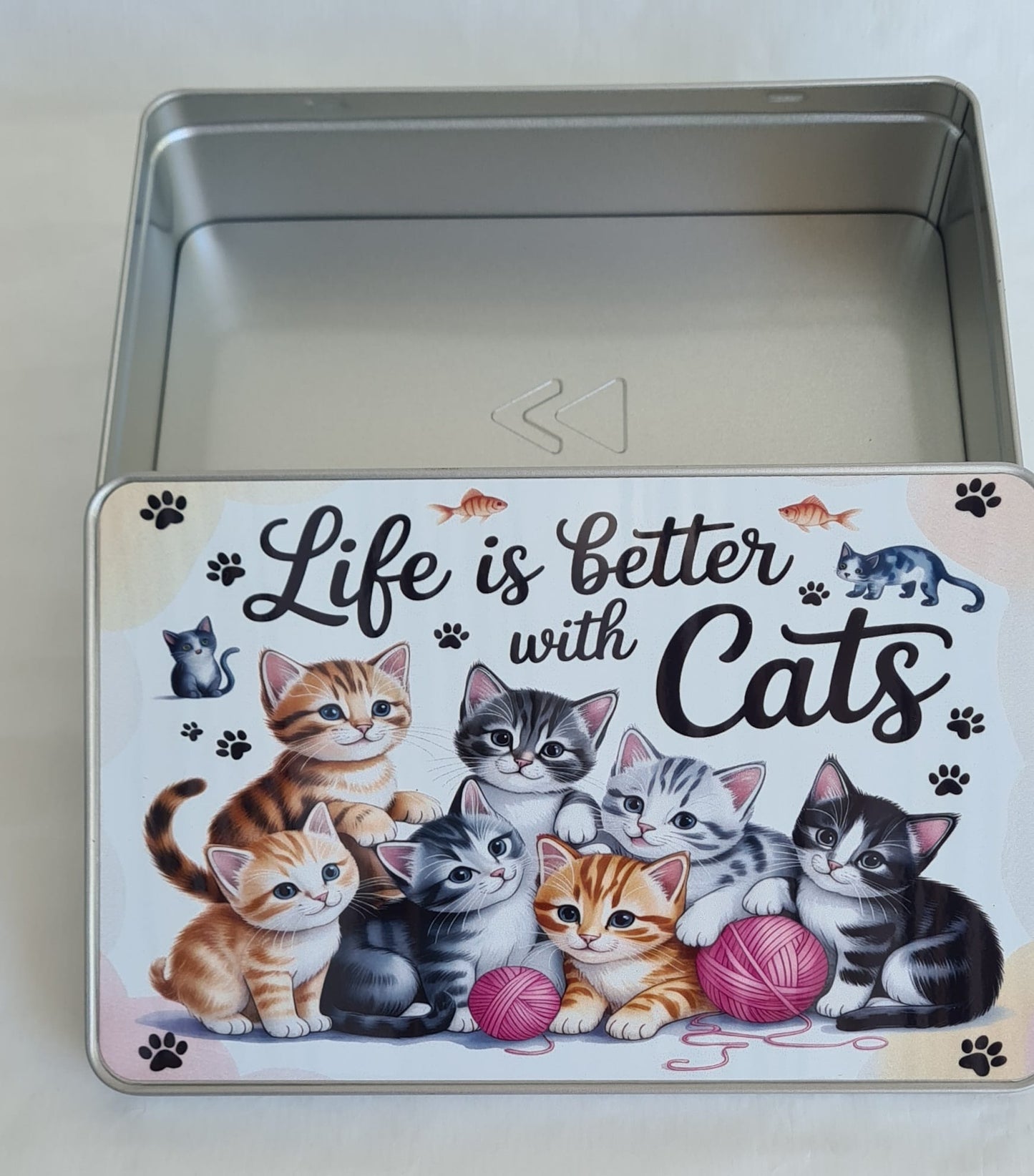 Keksdose „Life is better with Cats“