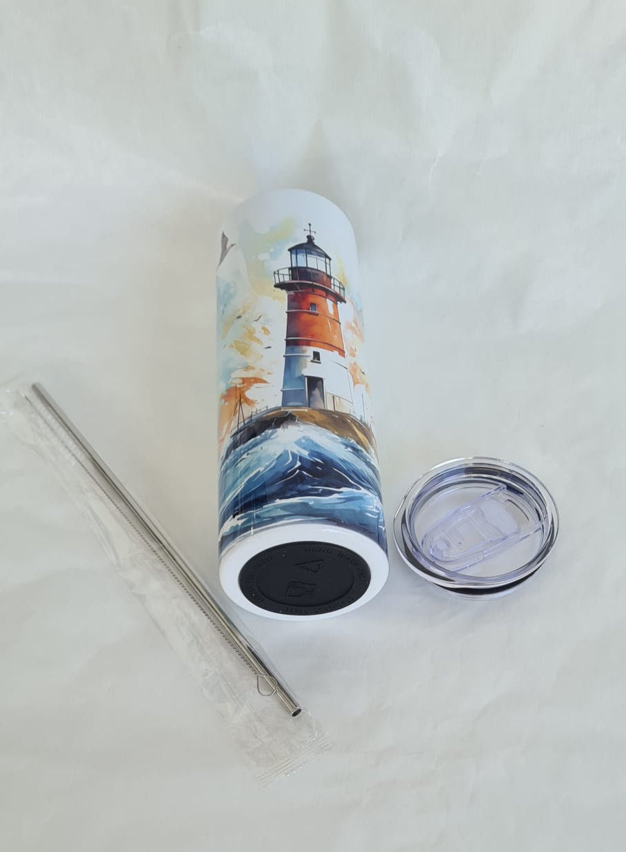 Leuchtturm Thermobecher – 600 ml Genuss to go