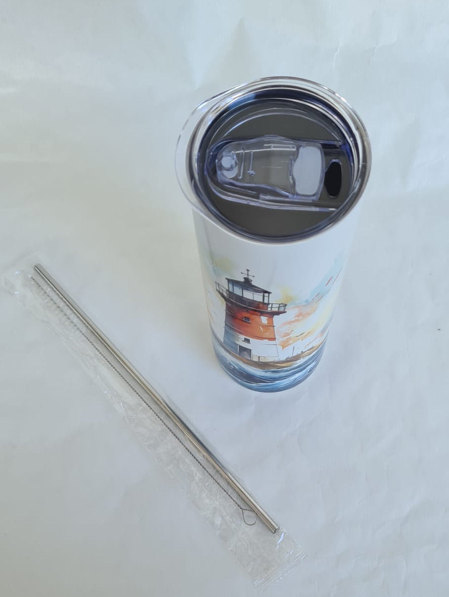 Leuchtturm Thermobecher – 600 ml Genuss to go