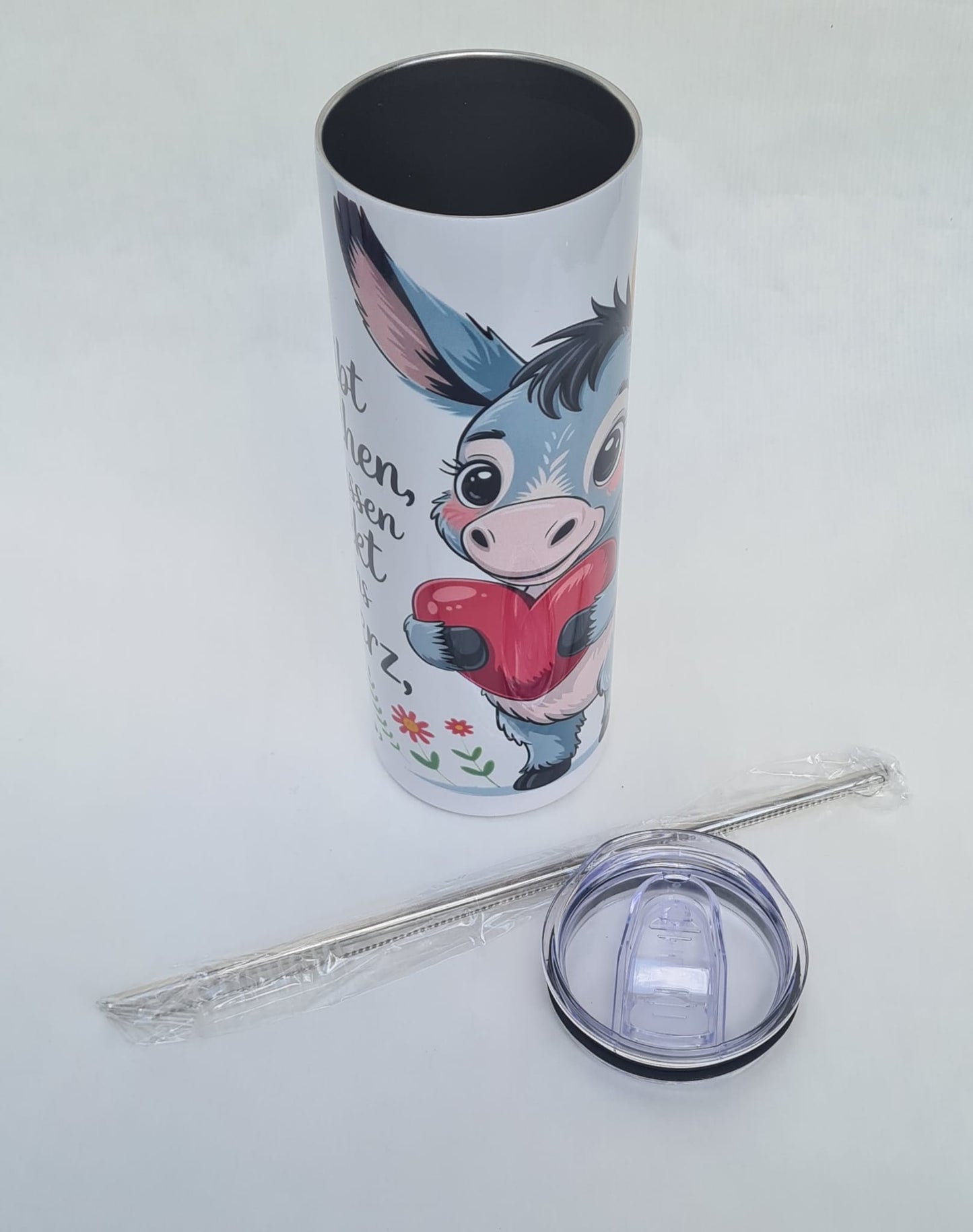 Herz Eseln Termobecher  – 600 ml Genuss to go