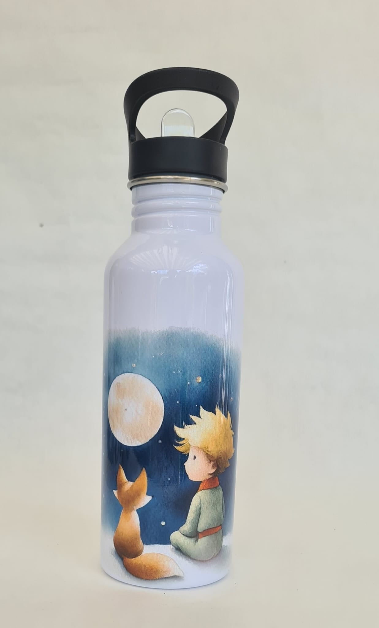 Der kleine Prinz mit Fuchs (Mond) - 500 ml Schule,Sport und Ausflüge