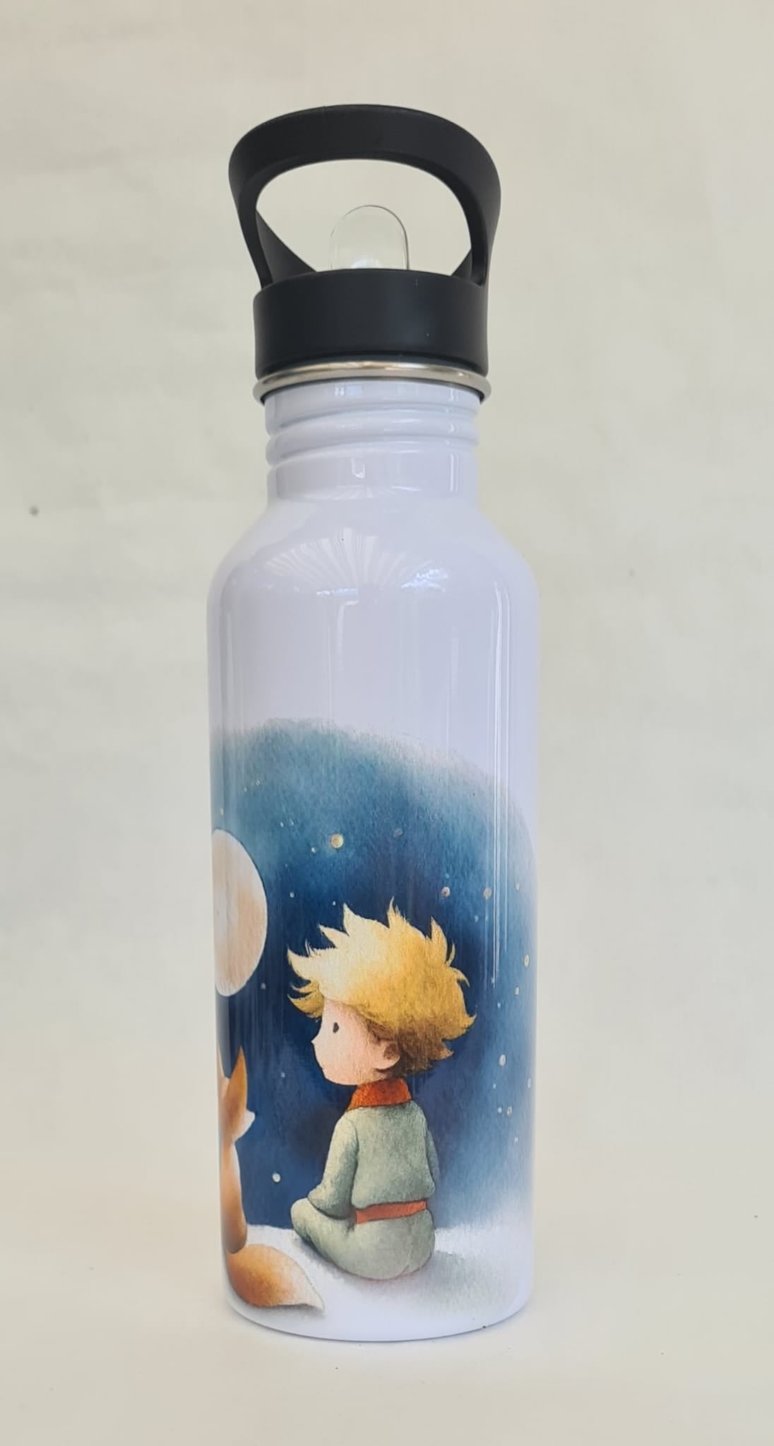 Der kleine Prinz mit Fuchs (Mond) - 500 ml Schule,Sport und Ausflüge