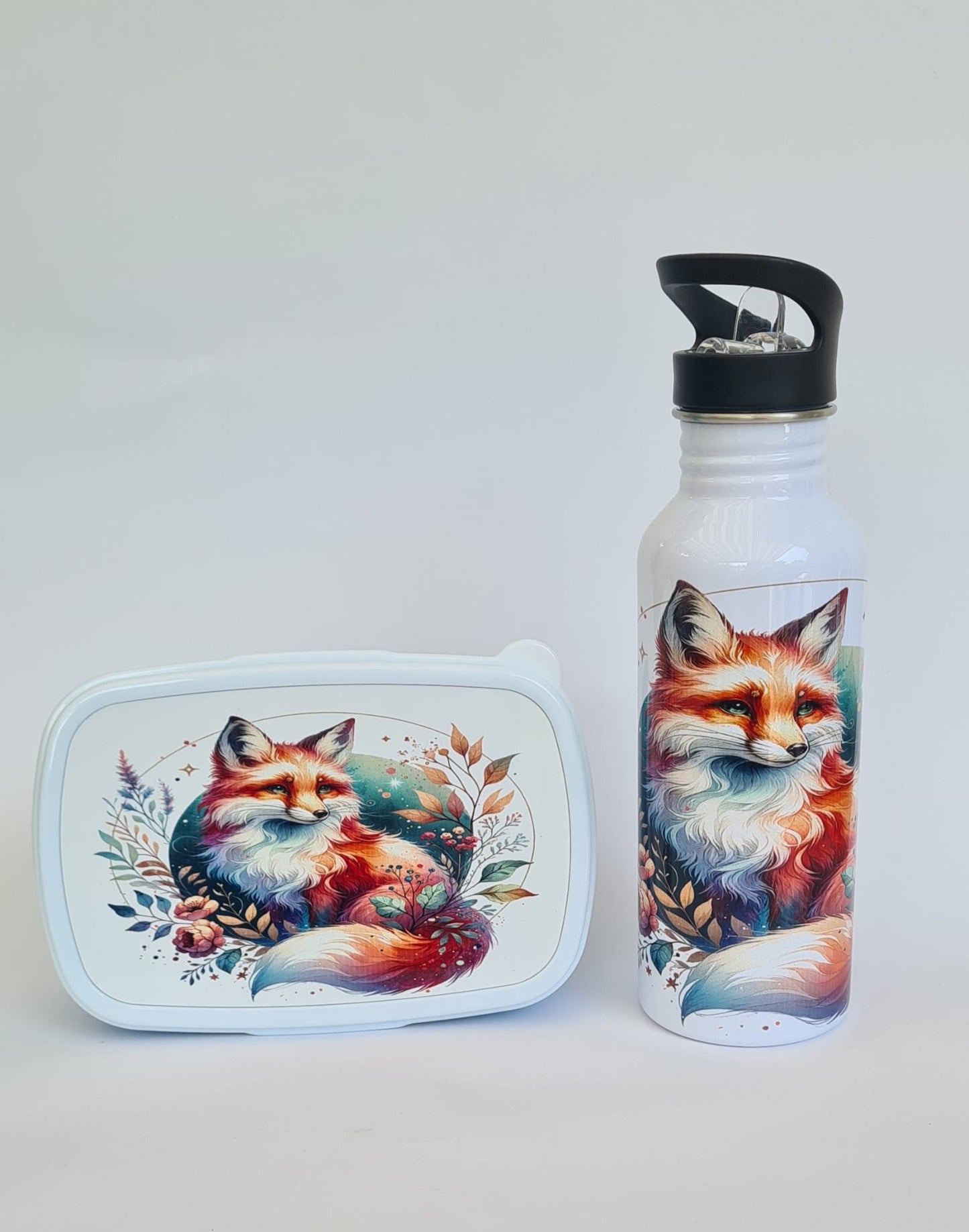 Brotdose mit Trinkflasche